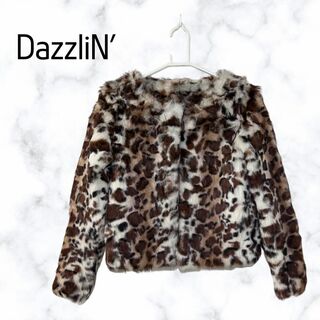 dazzlin - DAZZLIN’ ダズリン　ラビットファー　レオパード　コート　S