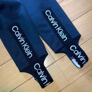 カルバンクライン(Calvin Klein)の✨お値下げ✨CALVIN KLEIN   トレンカ　レギンス　ネイビー(レギンス/スパッツ)