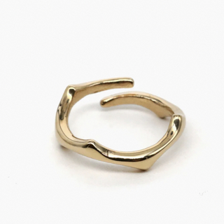 カオル(KAORU)の美品　カオル　kaoru ローズ リング S  K10 ピンクゴールド(リング(指輪))