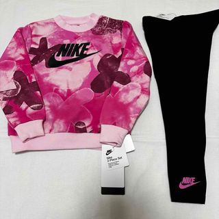 新品　100 NIKE ナイキ　裏起毛　トレーナー　レギンス　パンツ　セット