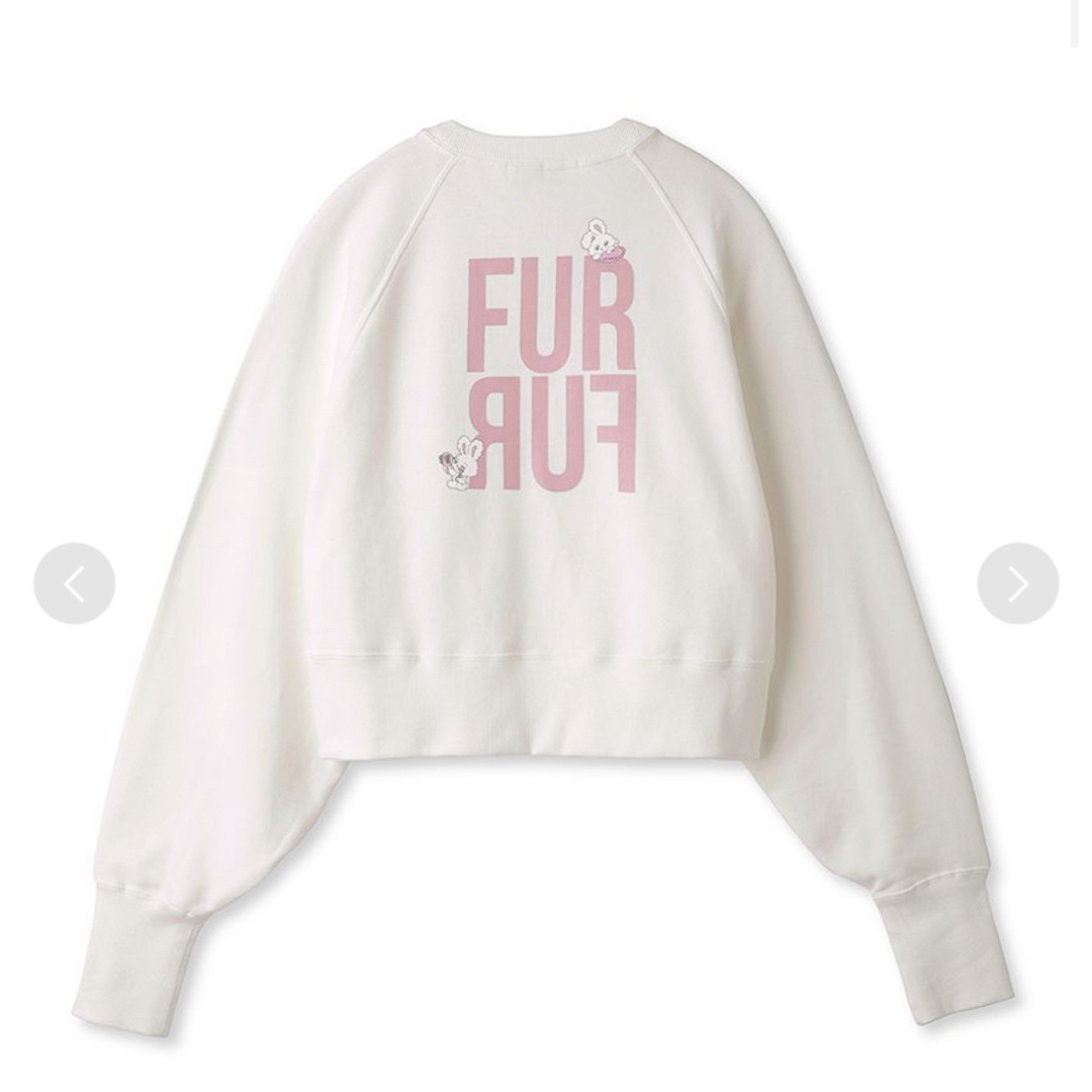 fur fur - FURFUR × foxy illustrations ロゴスウェットの通販 fur fur - FURFUR × foxy illustrations ロゴスウェットの通販