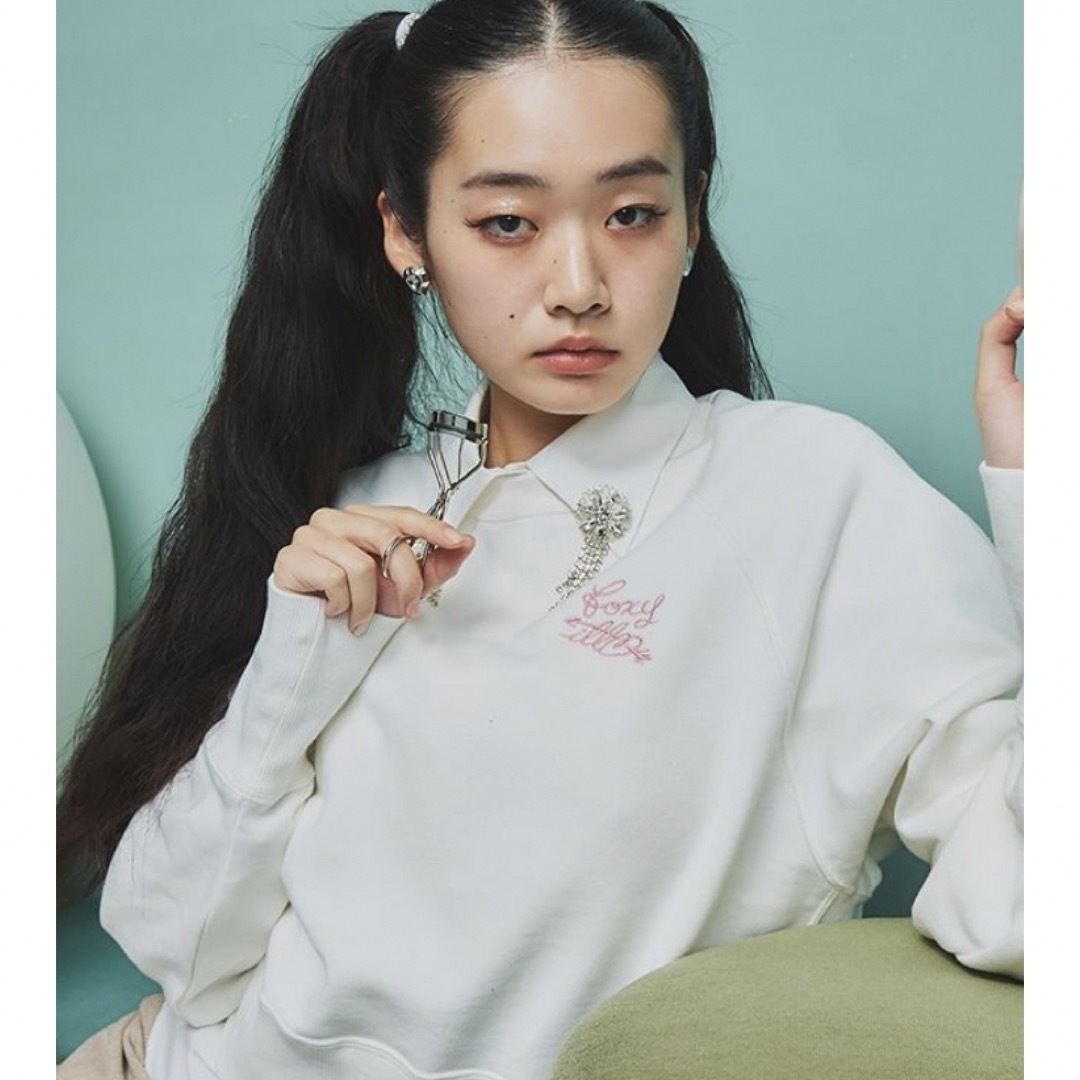 fur fur - FURFUR × foxy illustrations ロゴスウェットの通販 fur fur - FURFUR × foxy illustrations ロゴスウェットの通販