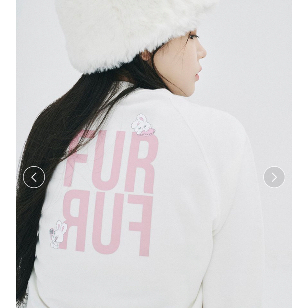 fur fur - FURFUR × foxy illustrations ロゴスウェットの通販 fur fur - FURFUR × foxy illustrations ロゴスウェットの通販