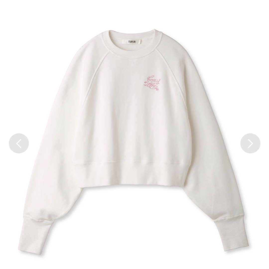 fur fur - FURFUR × foxy illustrations ロゴスウェットの通販 fur fur - FURFUR × foxy illustrations ロゴスウェットの通販
