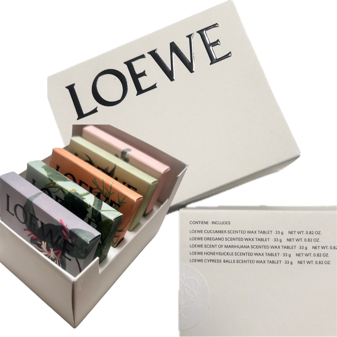 日本未入荷LOEWE ルームフレグランス ワックスタブレットの通販 日本未入荷LOEWE ルームフレグランス ワックスタブレットの通販