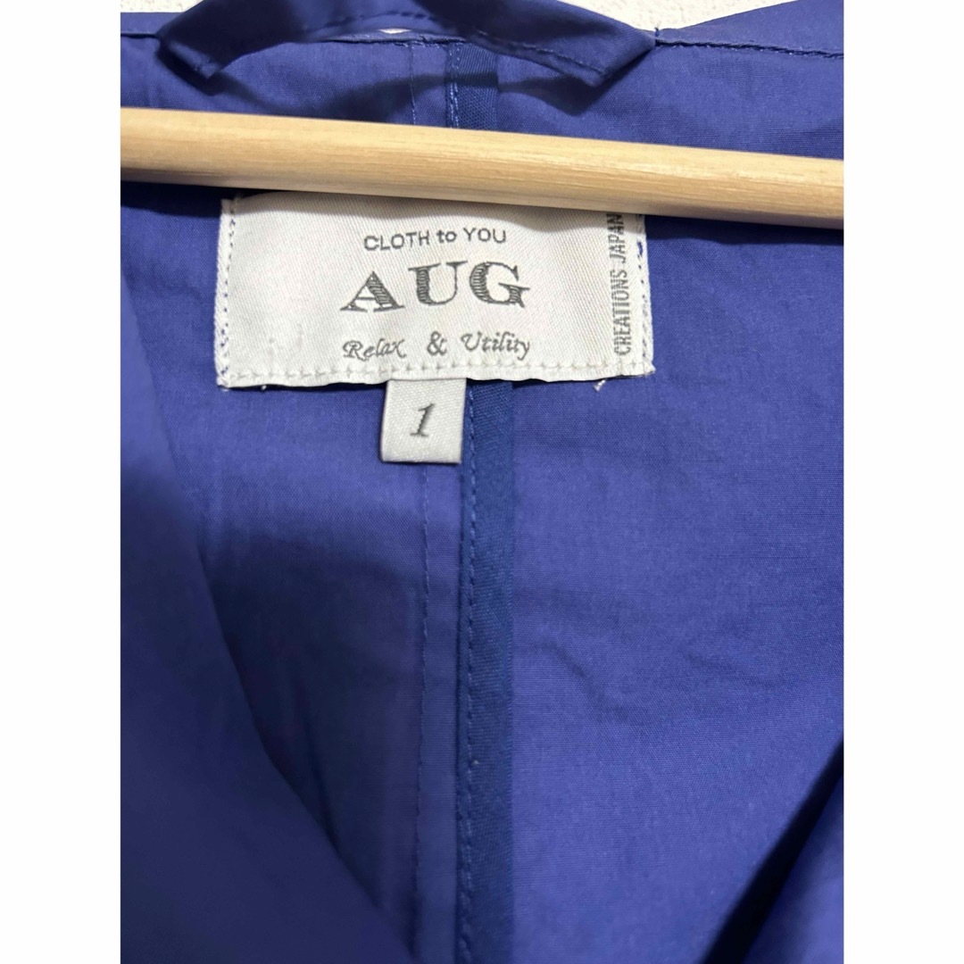 美品　AUG  ステンカラーコート メンズのジャケット/アウター(ステンカラーコート)の商品写真