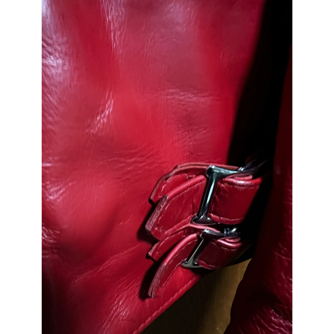 Lewis Leathers - ルイスレザー 廃盤 カウハイド レッド赤 Lewis Leathers - ルイスレザー 廃盤 カウハイド レッド赤