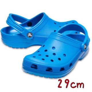 クロックス(crocs)の新品 29㎝ クロックス クラシック ブルー(サンダル)