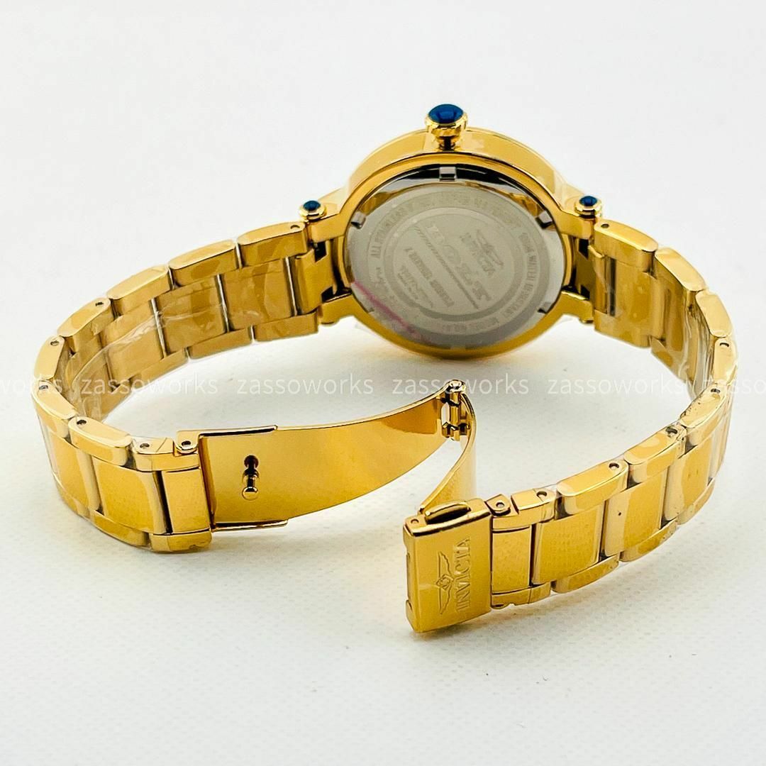 AB00 インビクタ ボルト レディースブランド腕時計 ゴールド 匿名配送ZASSOWORKSの腕時計