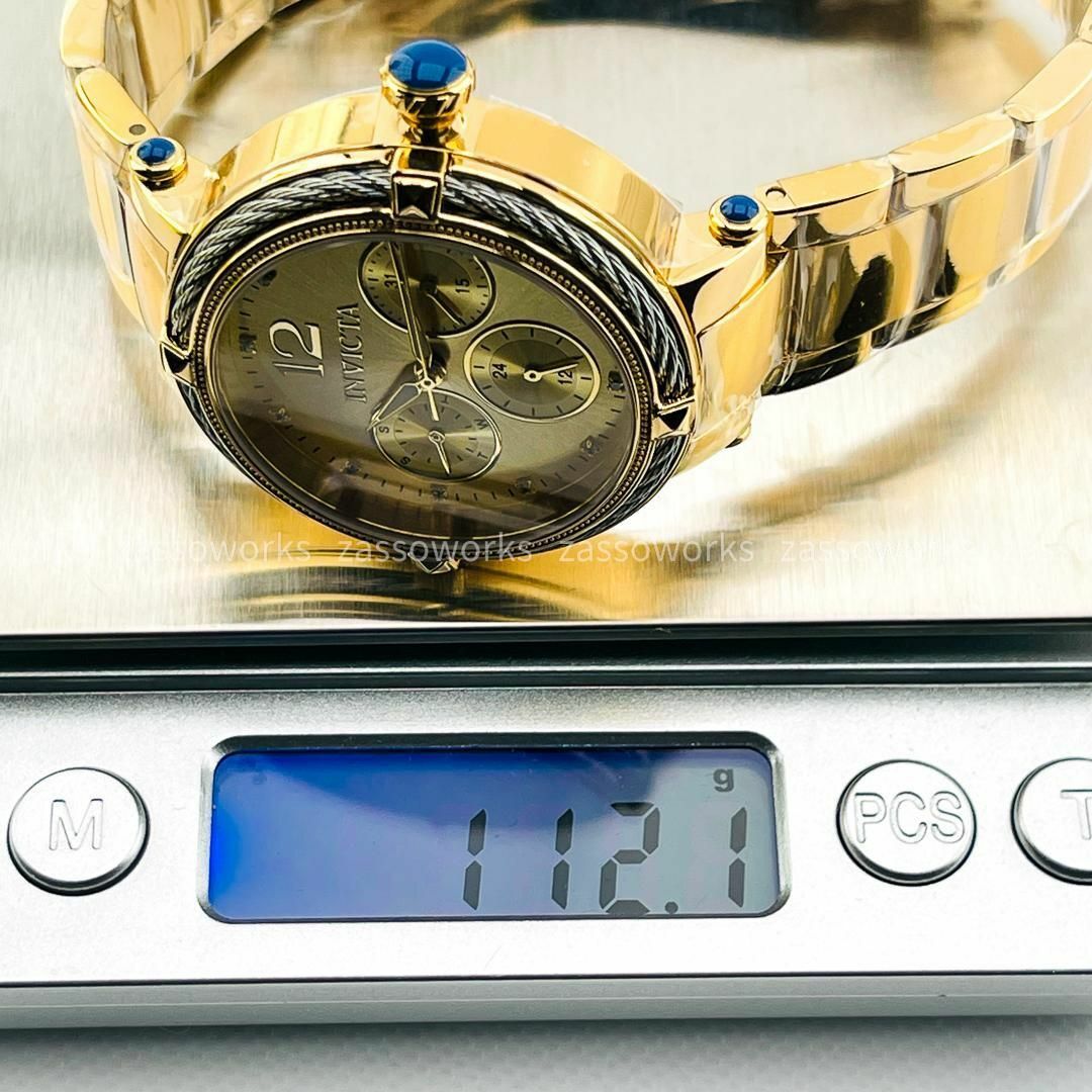 INVICTA(インビクタ)のAB00 インビクタ ボルト レディースブランド腕時計 ゴールド 匿名配送 レディースのファッション小物(腕時計)の商品写真