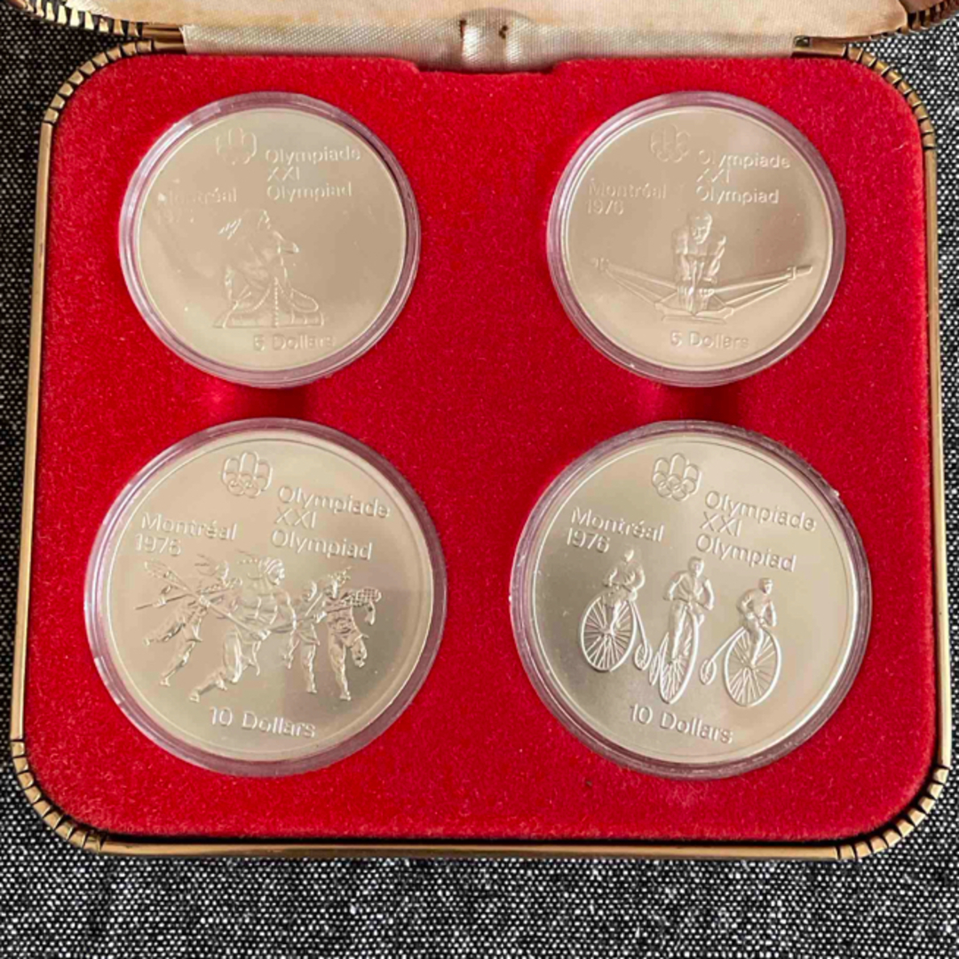 1976年 モントリオールオリンピック 記念硬貨 - コレクション 1976年 モントリオールオリンピック 記念硬貨 - コレクション