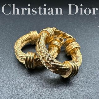 クリスチャンディオール(Christian Dior)の正規品 Christian Dior 2700 フープ イヤリング ゴールド(その他)