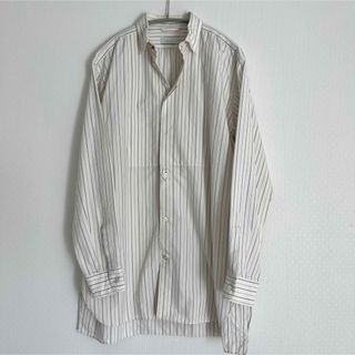 ブルームアンドブランチ(BLOOM&BRANCH)のphlannel SHUTTLE STRIPE GRANDPA SHIRT(シャツ)