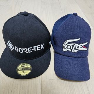 ニューエラー(NEW ERA)のLACOSTE、GORE-TEX、ニューエラ帽子まとめ売り(キャップ)