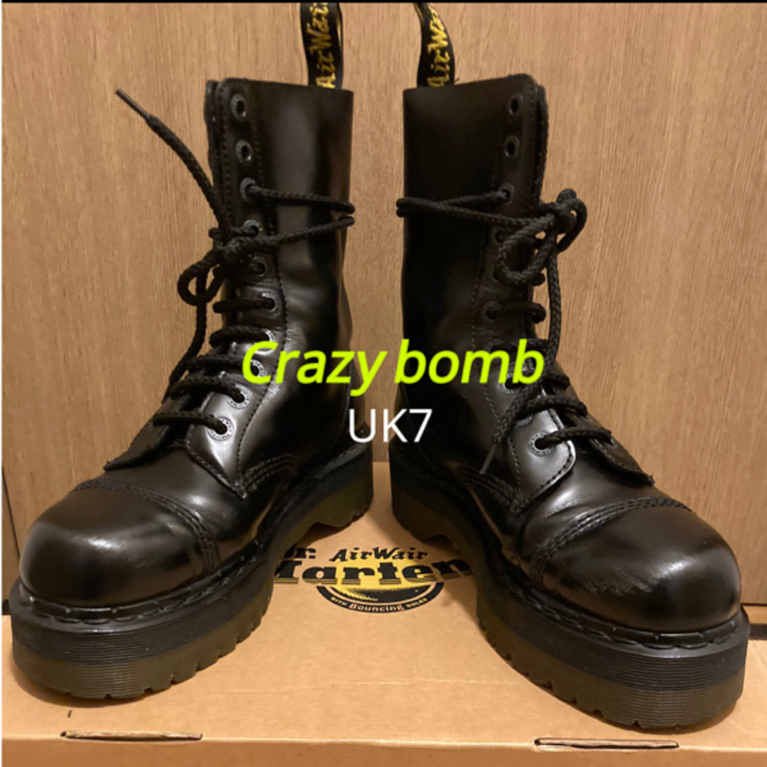 ポケモン 【美品】Dr. Martens クレイジーボム 10ホール UK7 | www