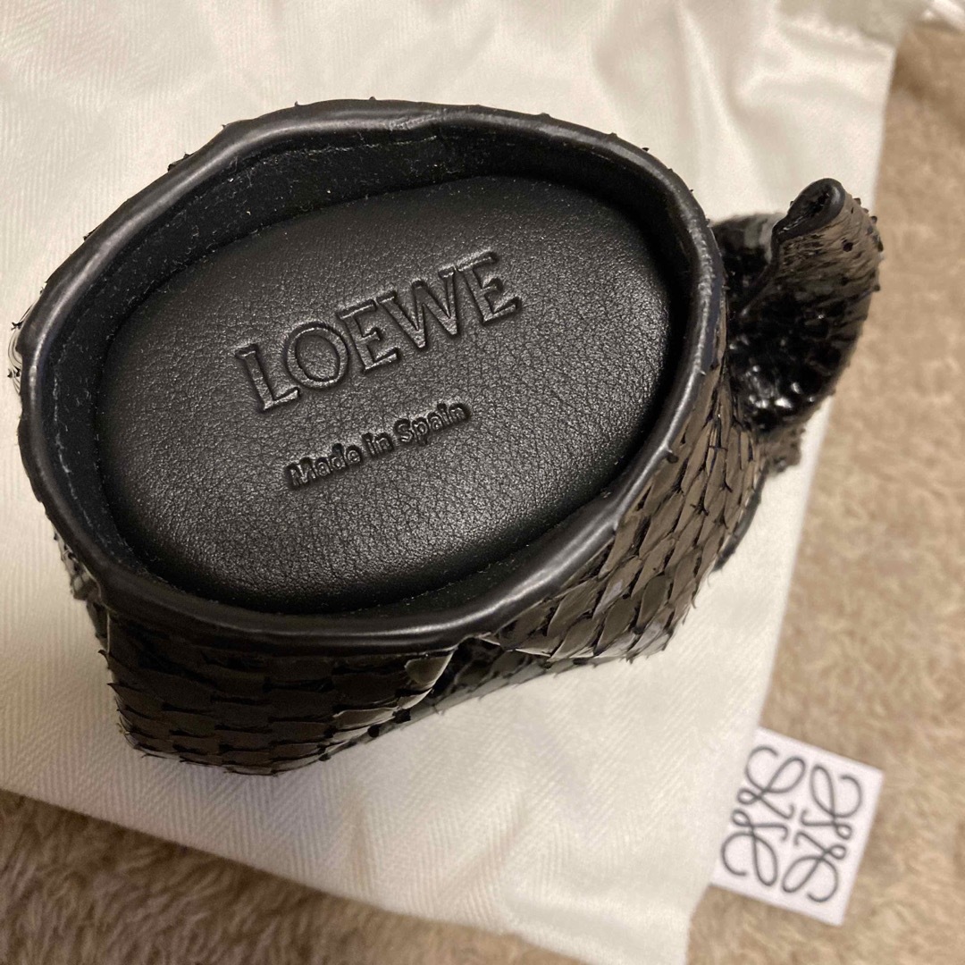 LOEWE(ロエベ)の【新品】LOEWE   ELEPHANT COIN PUR BLACK レディースのファッション小物(コインケース)の商品写真