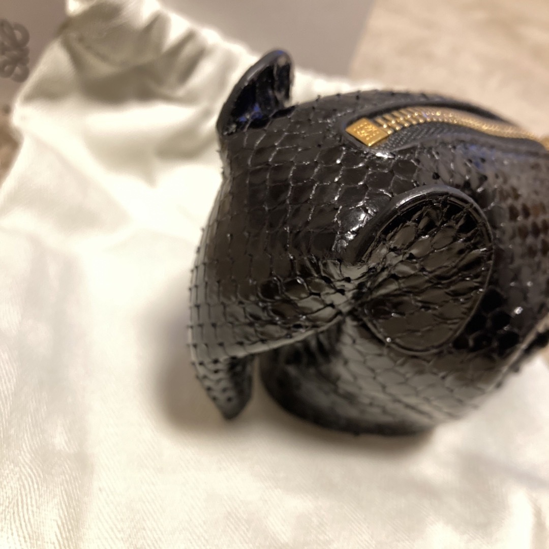 LOEWE(ロエベ)の【新品】LOEWE   ELEPHANT COIN PUR BLACK レディースのファッション小物(コインケース)の商品写真