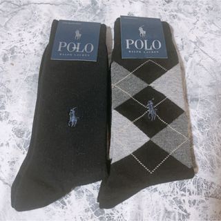 ポロ(POLO（RALPH LAUREN）)のPOLO 靴下2セット　men's(ソックス)