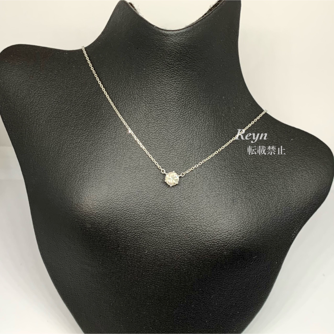 4℃(ヨンドシー)の[新品仕上済] 4℃ プラチナ ダイヤモンド 0.358ct 一粒 ネックレス レディースのアクセサリー(ネックレス)の商品写真