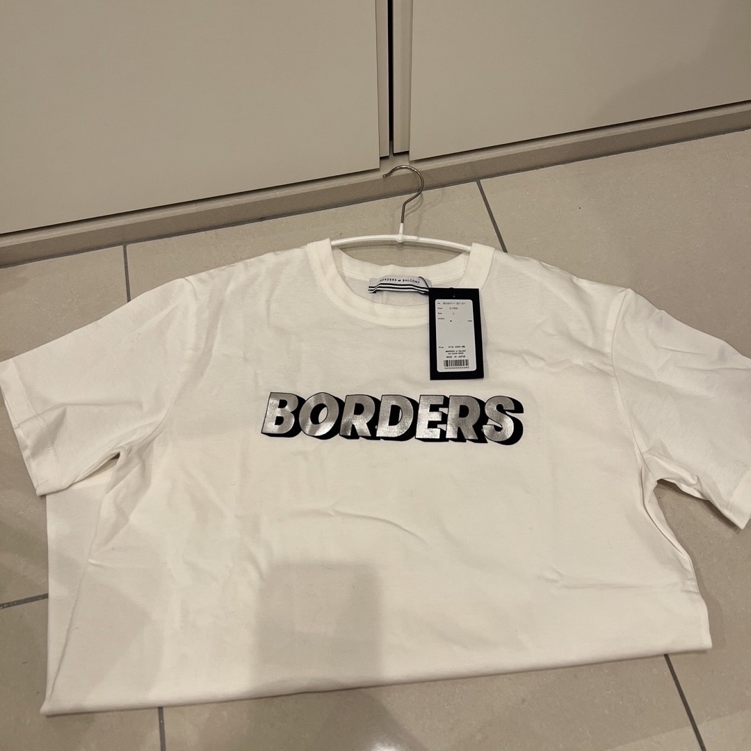 ボーダーズアットバルコニー ロゴ Tシャツレディース - Tシャツ(半袖