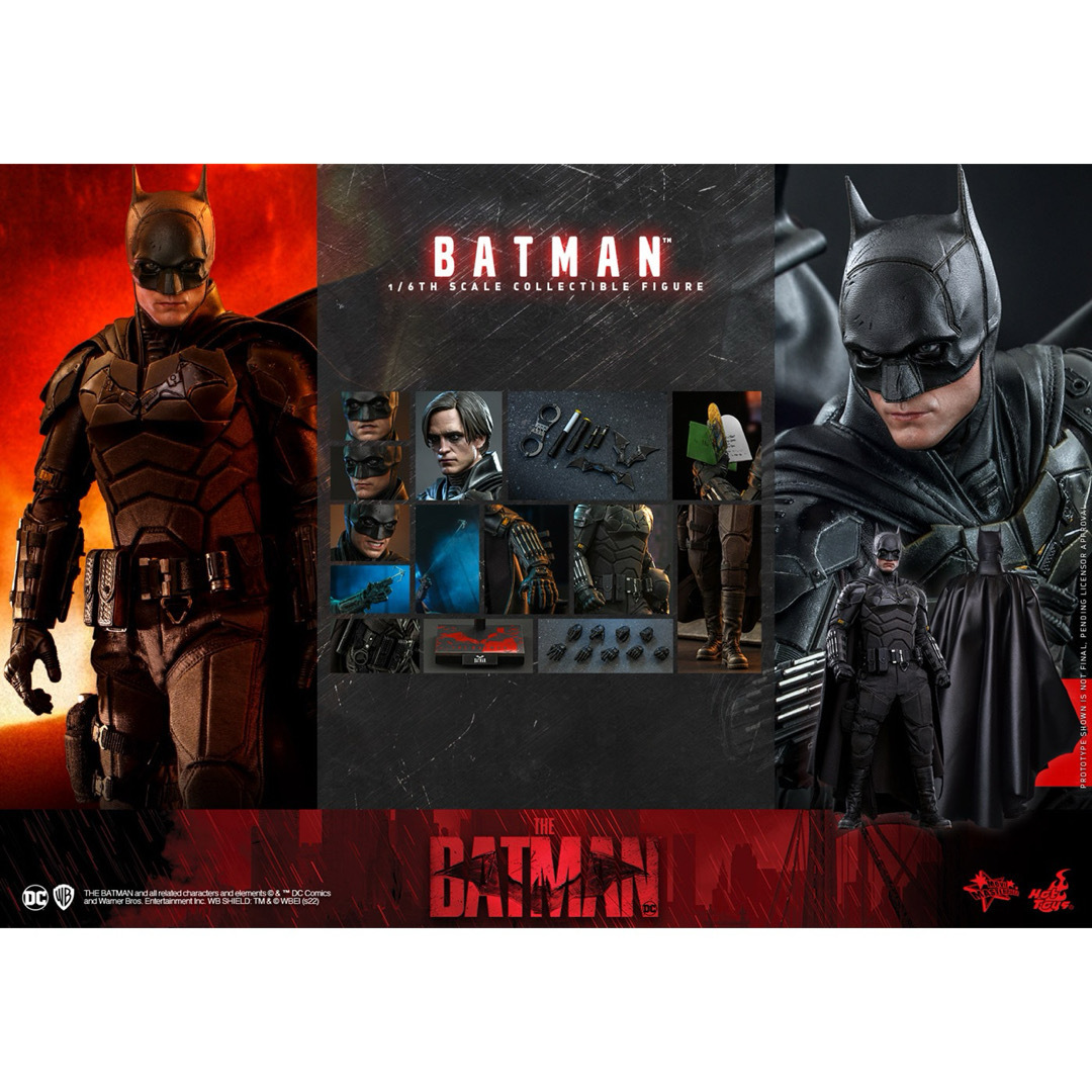 ホットトイズ MMS638 THE BATMAN-ザ・バットマン- 1/6通常版の ホットトイズ MMS638 THE BATMAN-ザ・バットマン- 1/6通常版の
