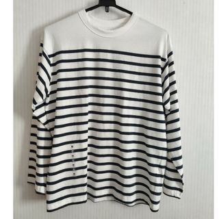 イオン(AEON)のメンズ長袖TシャツM(オーガニックコットン100)(Tシャツ/カットソー(七分/長袖))