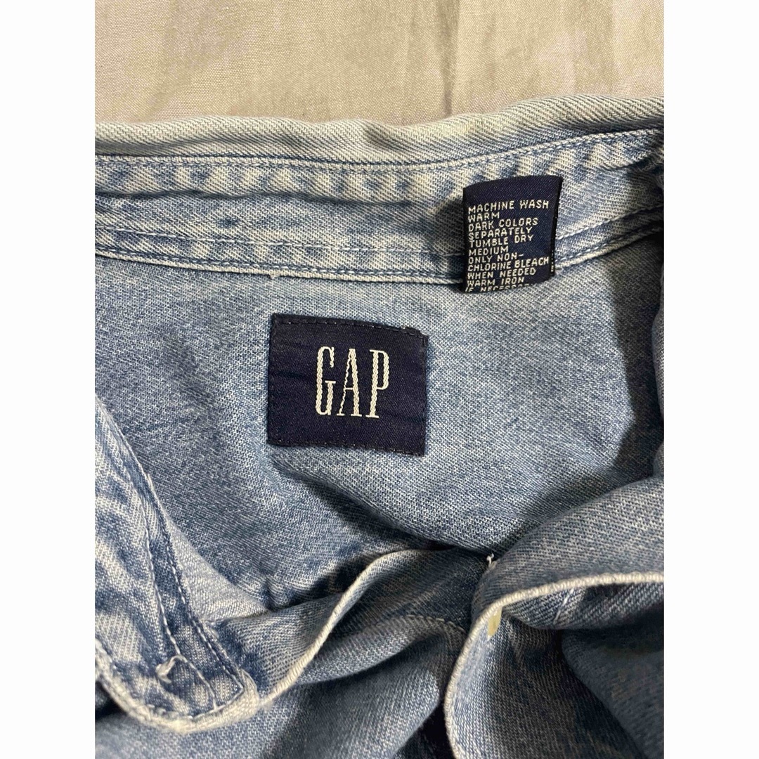 GAP(ギャップ)の【希少】GAP デニムシャツ　ジャケット メンズのジャケット/アウター(Gジャン/デニムジャケット)の商品写真