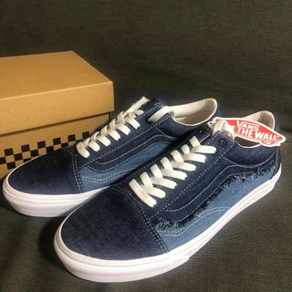 ヴァンズ(VANS)の新品未使用 VANS  OLD SKOOL インディゴ 27.5cm(スニーカー)