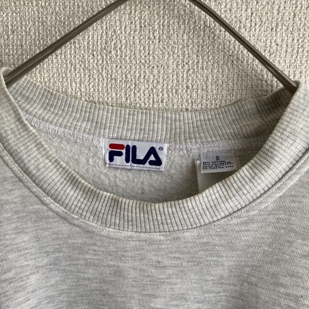 FILA(フィラ)の90s CANADA製　FILA スウェット　トレーナー　フィラ　古着　Sサイズ メンズのトップス(スウェット)の商品写真
