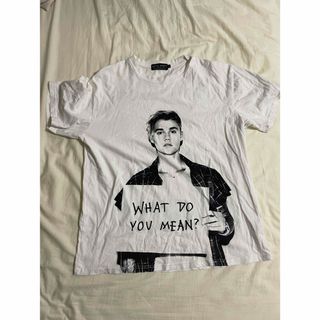 エイチアンドエム(H&M)の【希少】justin bieber what do you mean tシャツ(Tシャツ/カットソー(半袖/袖なし))