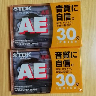 ティーディーケイ(TDK)のカセットテープ　新品未使用　AE-30G(その他)