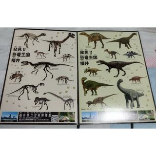 福井県「発見!!恐竜王国　福井」福井県立恐竜博物館　ステッカー　シール　非売品(その他)