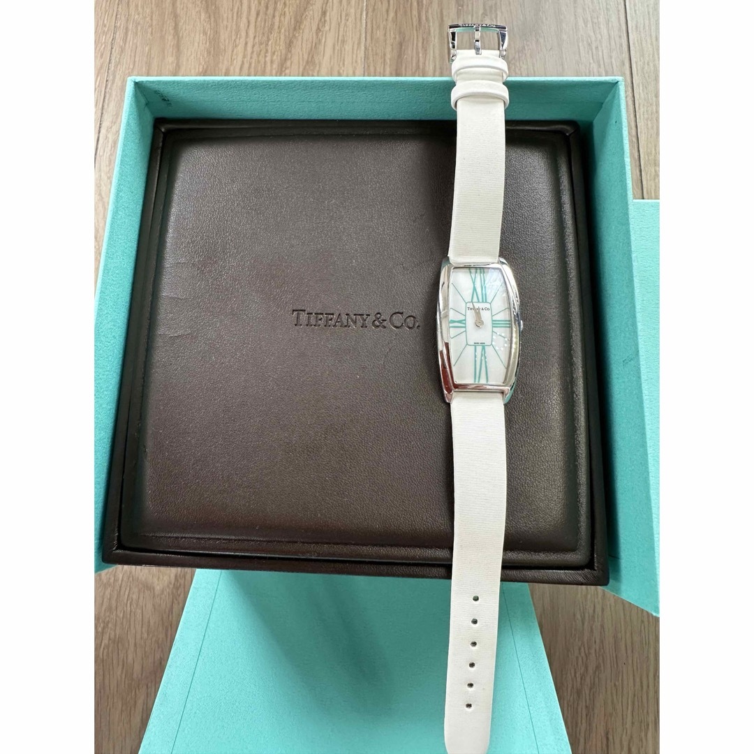 正規品【新品電池】Tiffany GEMEA 美品 ジェメア　ティファニー時計 レディースのファッション小物(腕時計)の商品写真