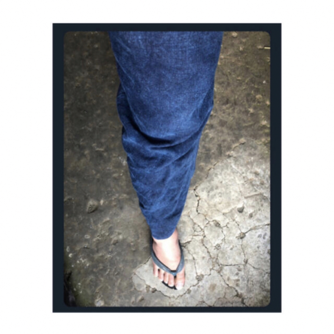 SASQUATCHfabrix.(サスクワッチファブリックス)のKa na ta 10years pants 麻世紗 hemp indigo 2 メンズのパンツ(デニム/ジーンズ)の商品写真