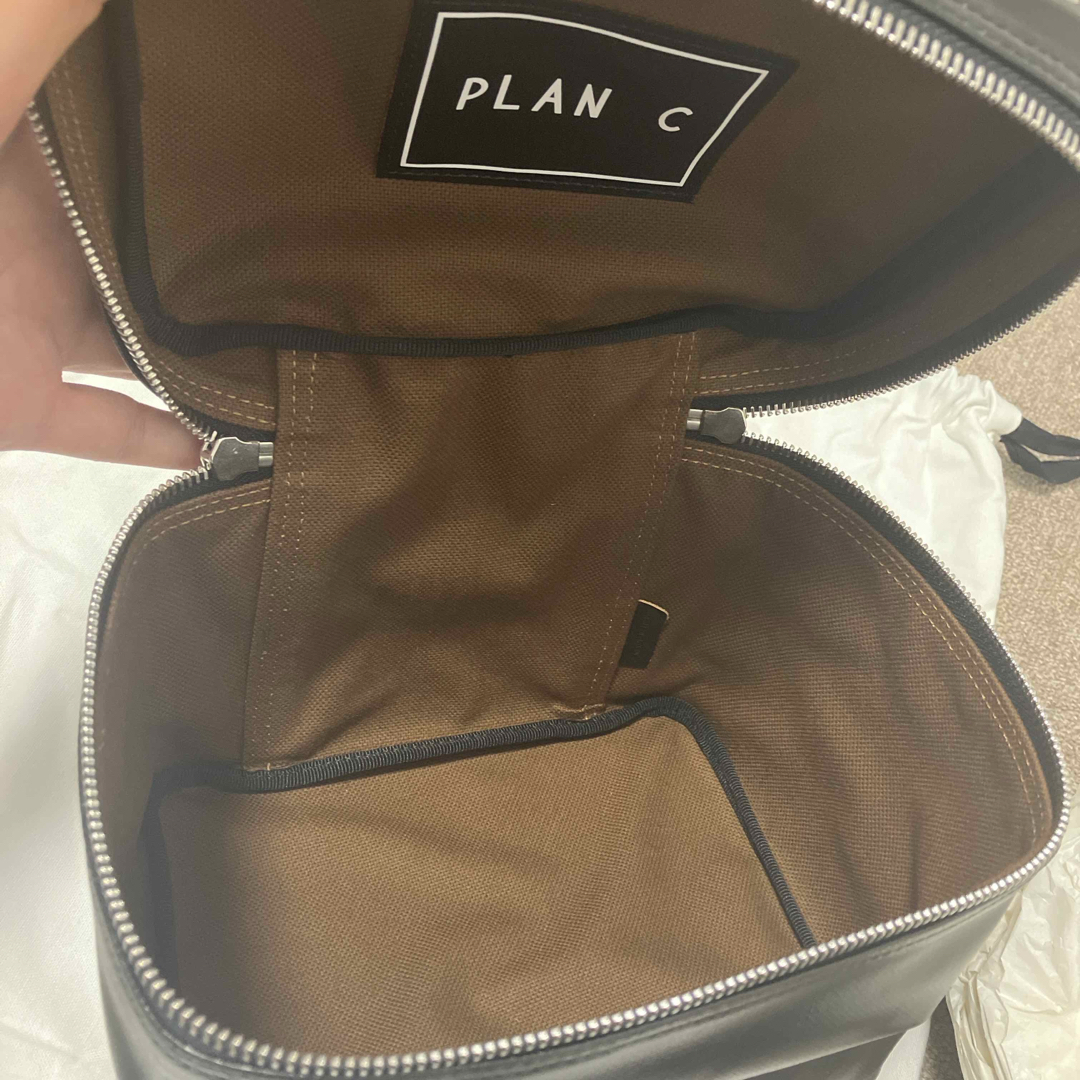 Plan C(プランシー)のPLAN C 黒ポーチ レディースのバッグ(トートバッグ)の商品写真