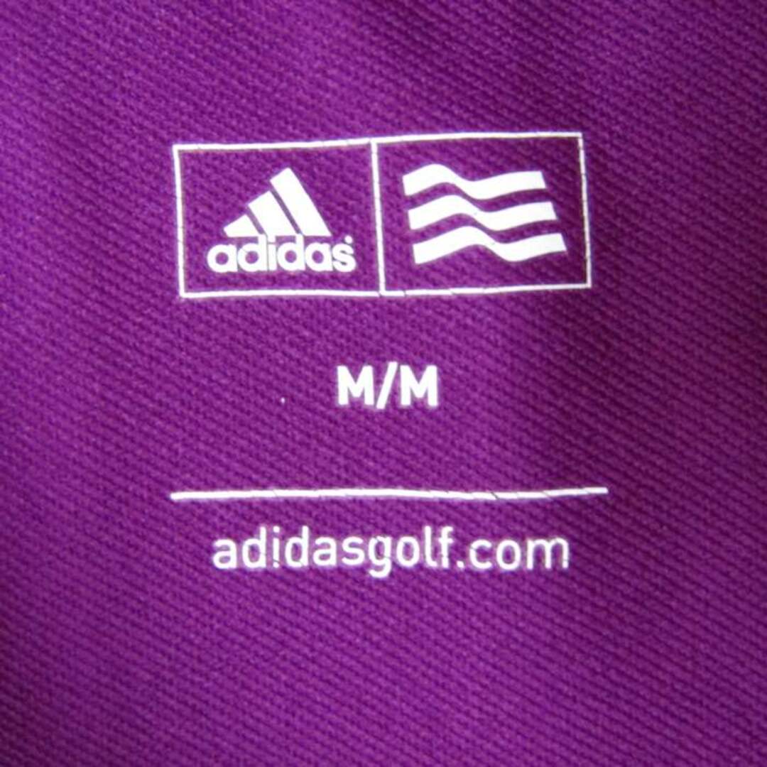 adidas(アディダス)のアディダス Tシャツ 長袖 ハイネック インナーウエア ストレッチ スポーツウエア トップス レディース Mサイズ パープル adidas レディースのトップス(Tシャツ(長袖/七分))の商品写真