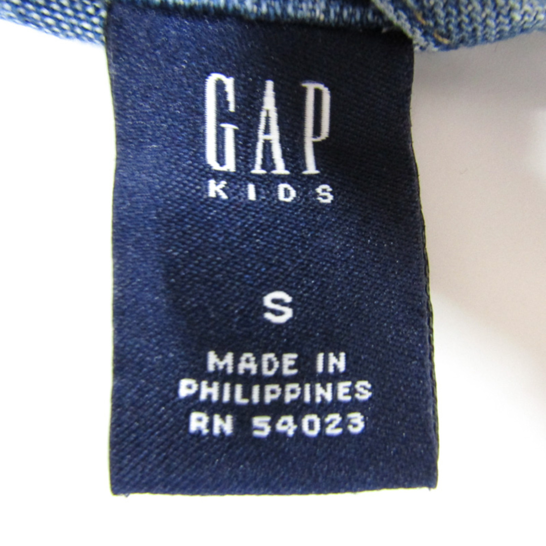 GAP(ギャップ)のギャップ デニムジャケット Gジャン アウター キッズ 女の子用 Sサイズ ブルー GAP キッズ/ベビー/マタニティのキッズ服女の子用(90cm~)(ジャケット/上着)の商品写真