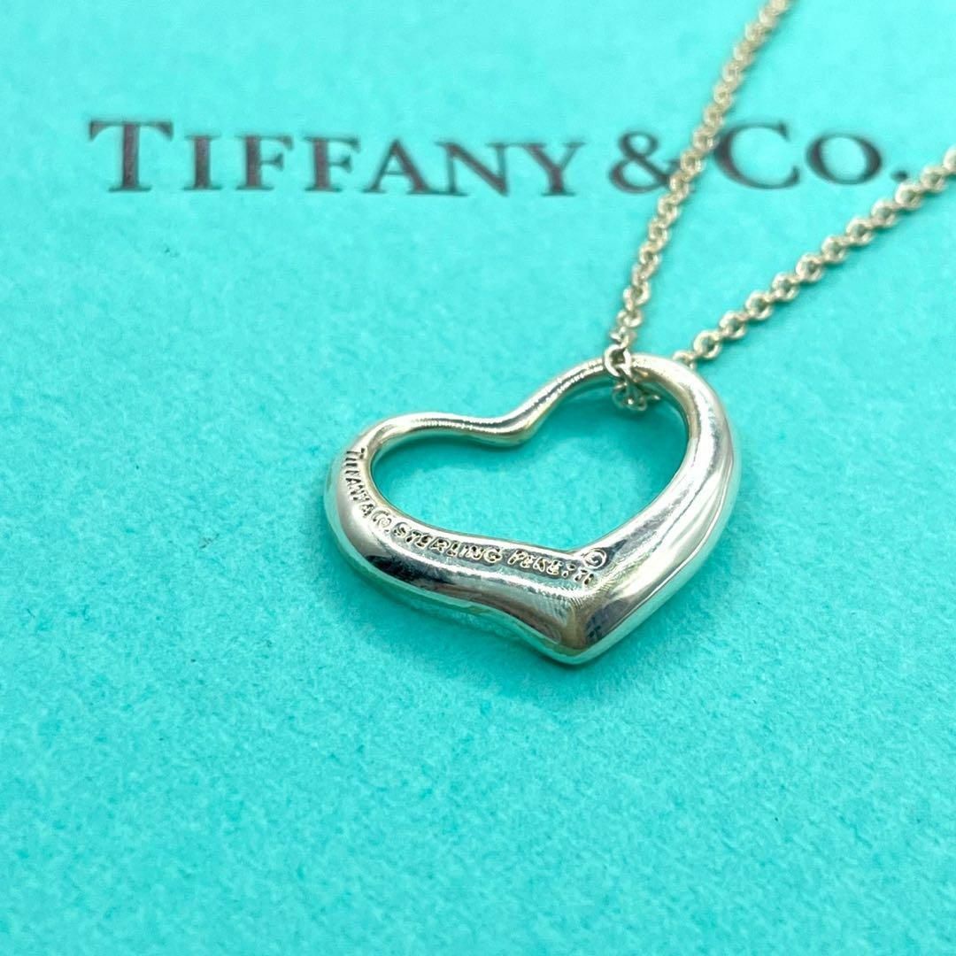 Tiffany & Co.(ティファニー)の良品 Tiffany&co. ティファニー 2474 オープンハート ネックレス その他のその他(その他)の商品写真