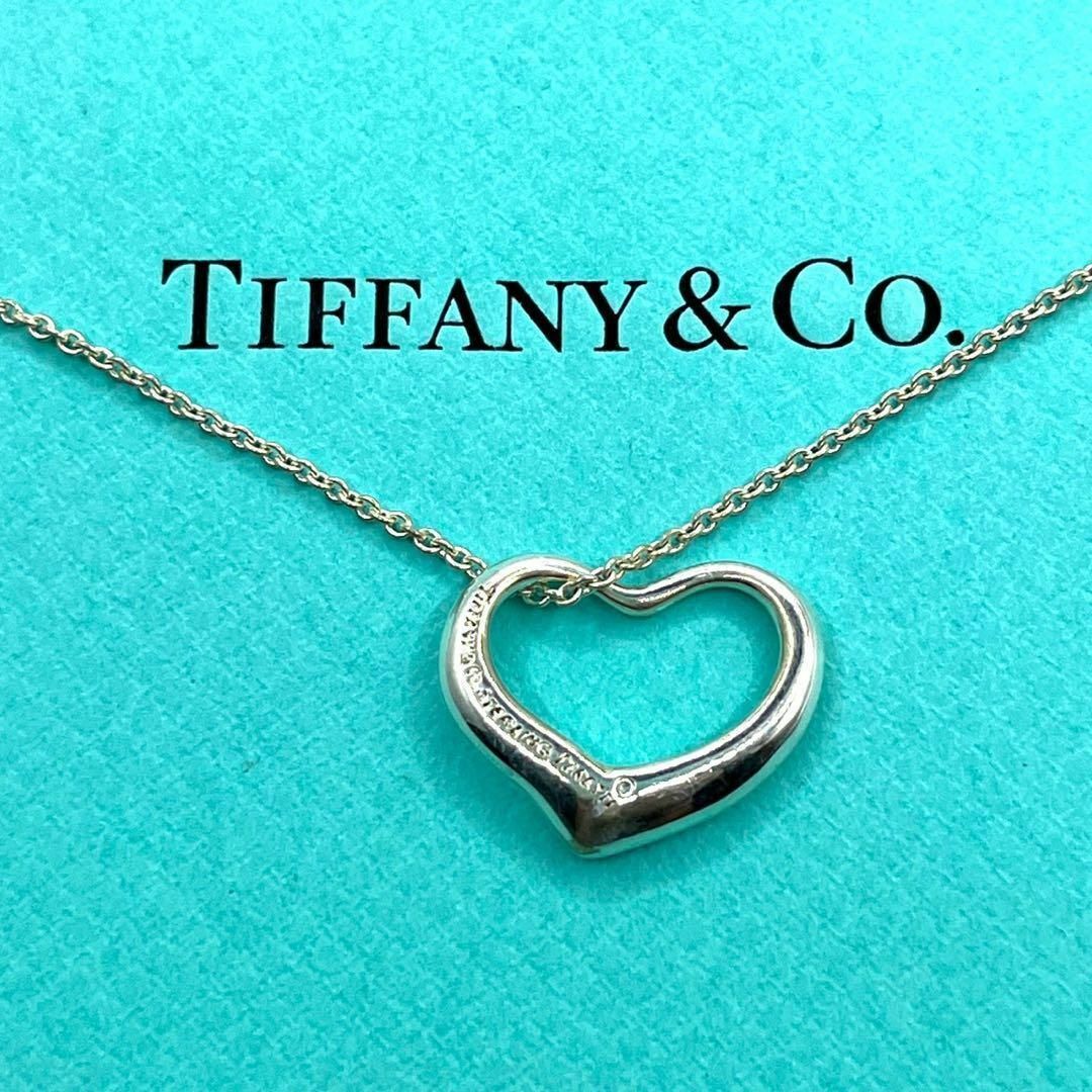 Tiffany & Co.(ティファニー)の良品 Tiffany&co. ティファニー 2474 オープンハート ネックレス その他のその他(その他)の商品写真