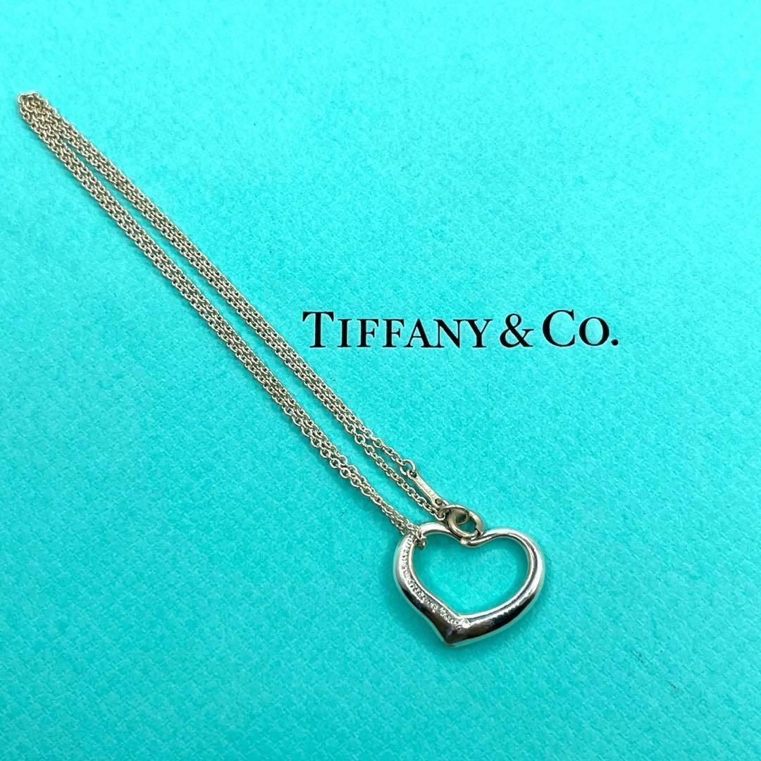 Tiffany & Co.(ティファニー)の良品 Tiffany&co. ティファニー 2474 オープンハート ネックレス その他のその他(その他)の商品写真