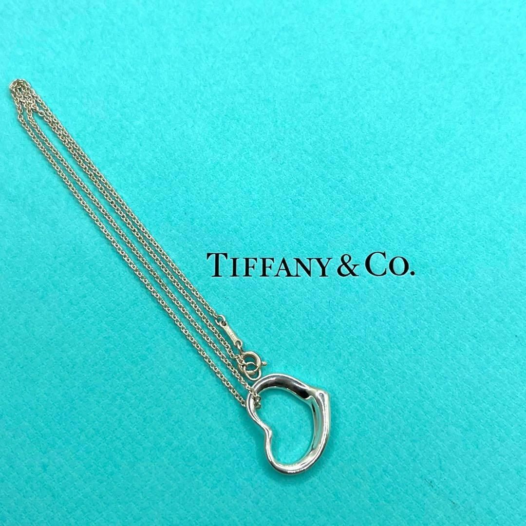 Tiffany & Co.(ティファニー)の良品 Tiffany&co. ティファニー 2474 オープンハート ネックレス その他のその他(その他)の商品写真