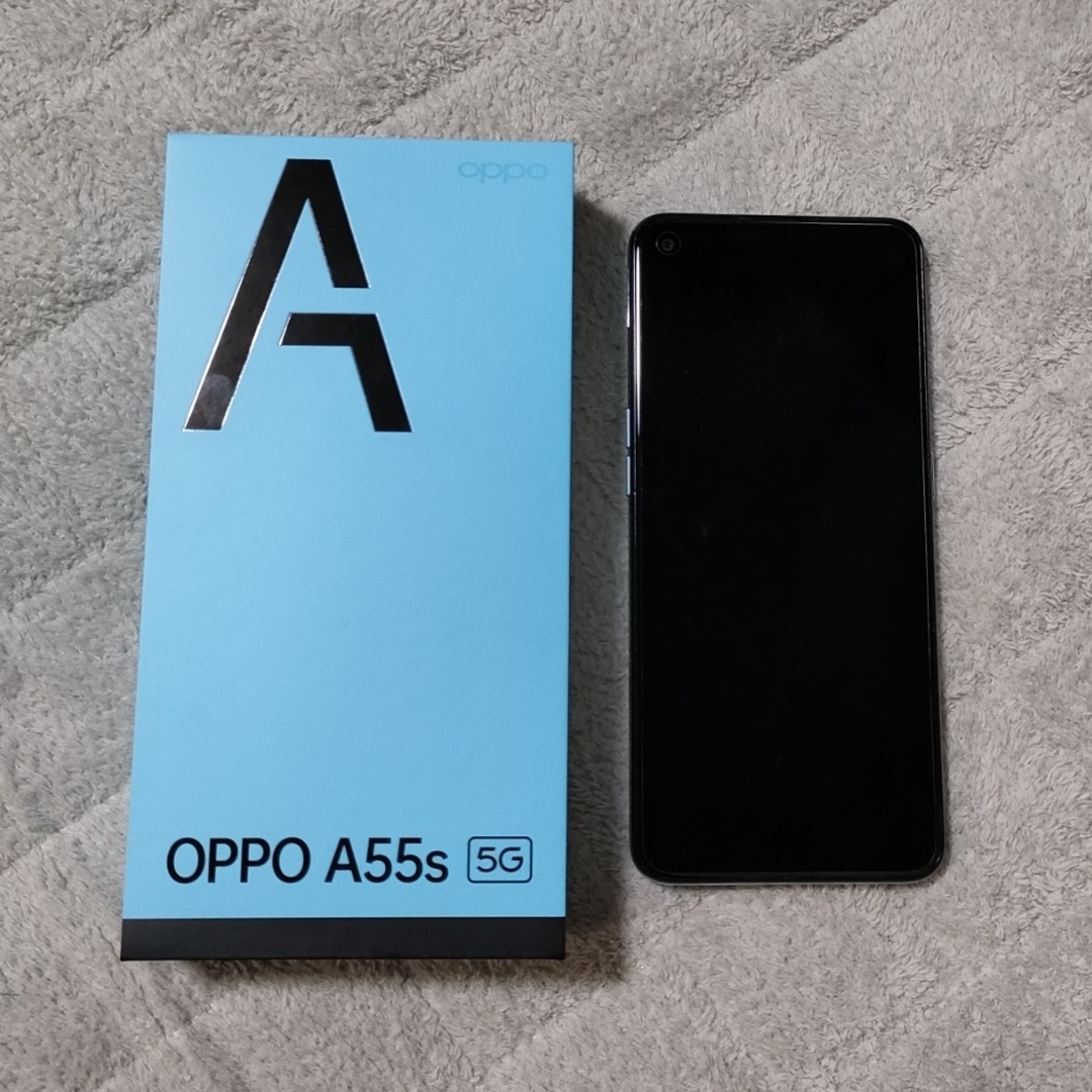 OPPO A55s 5G グリーン［SIMフリーオンラインストア本物本体