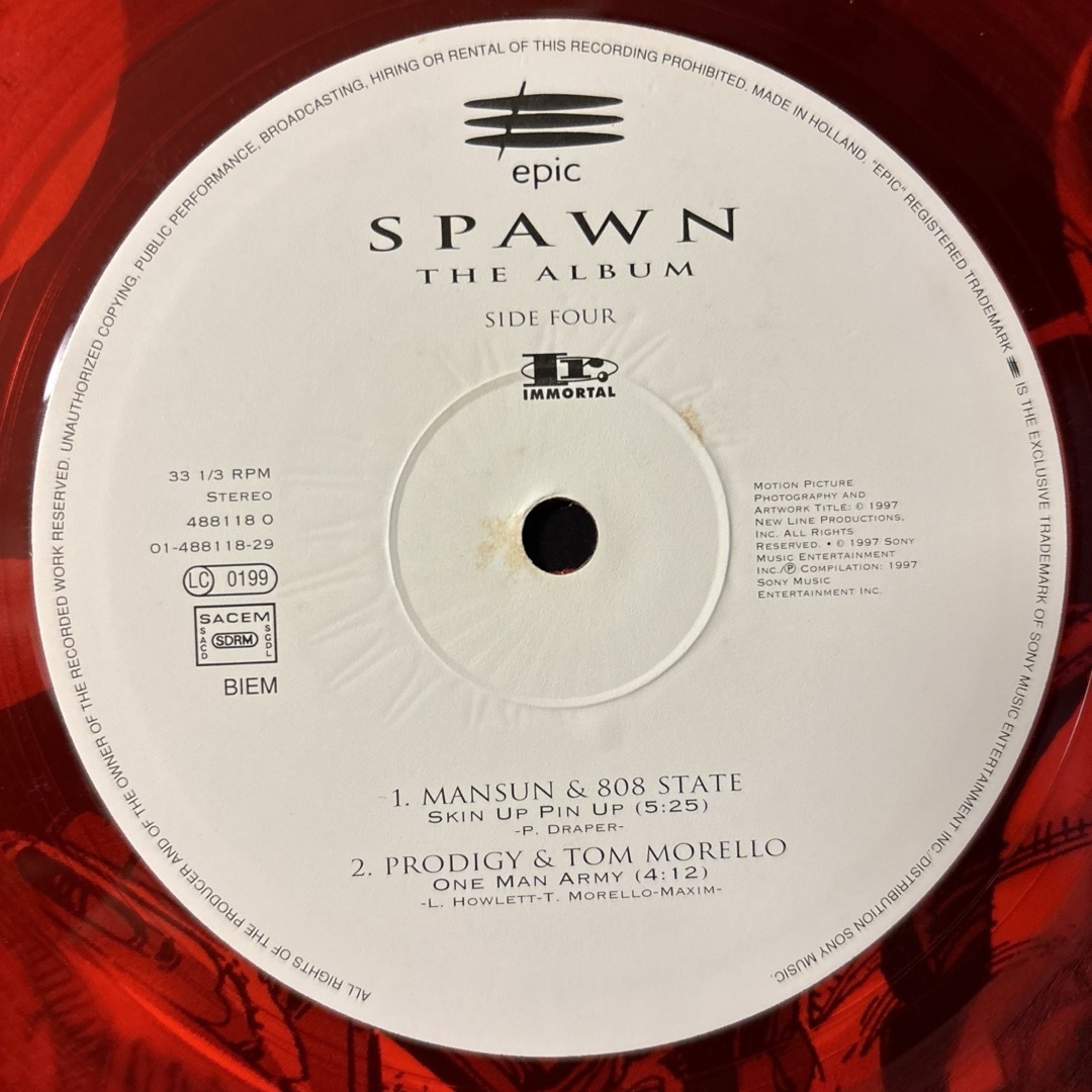 オリジナル盤 Spawn The Album レコード スポーン オリジナル エンタメ/ホビーのエンタメ その他(その他)の商品写真