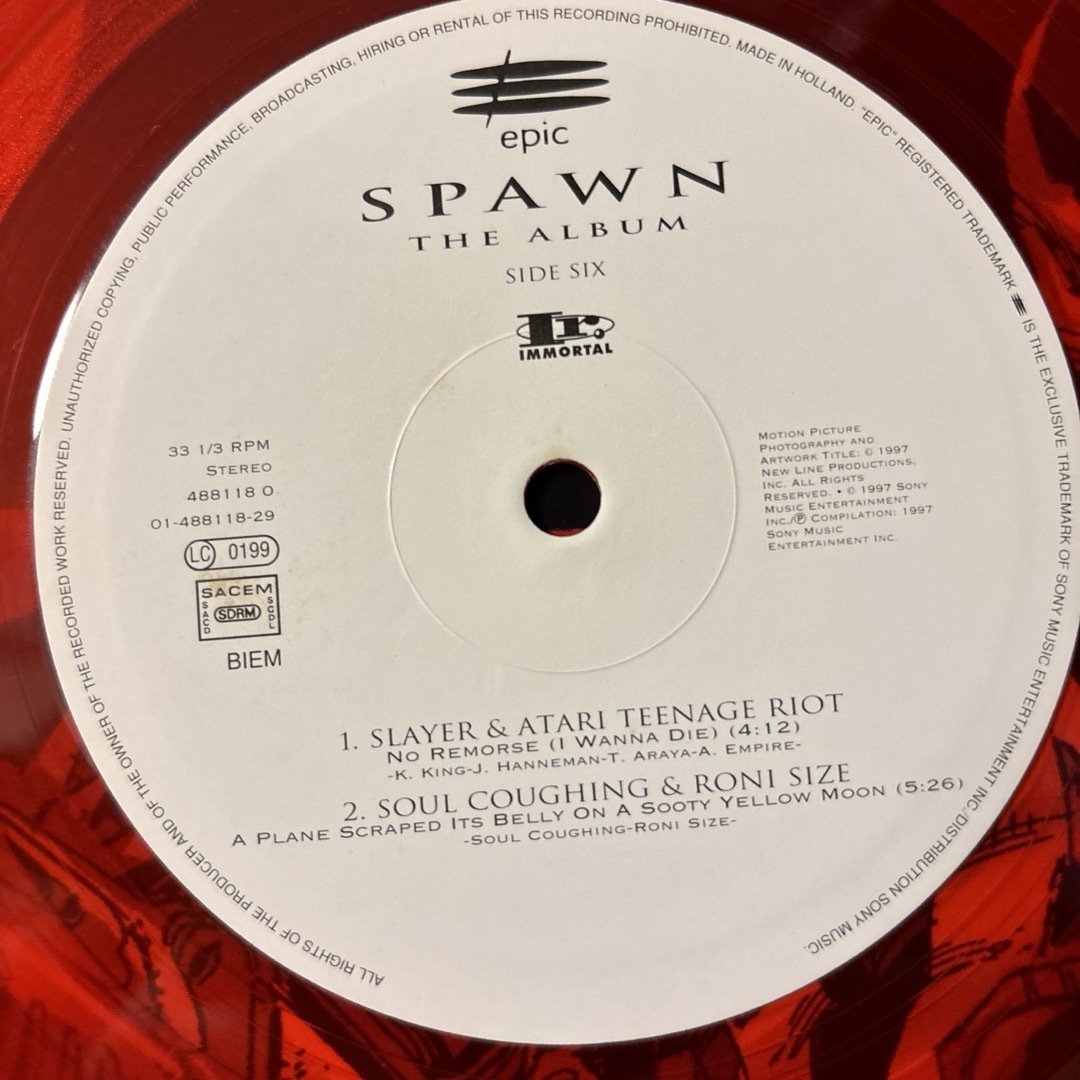 オリジナル盤 Spawn The Album レコード スポーン オリジナル エンタメ/ホビーのエンタメ その他(その他)の商品写真