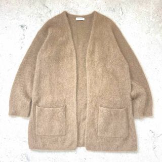 ビューティアンドユースユナイテッドアローズ(BEAUTY&YOUTH UNITED ARROWS)の【B&Y ユナイテッドアローズ】美品ふわふわ ファーシャギーニット カーディガン(カーディガン)