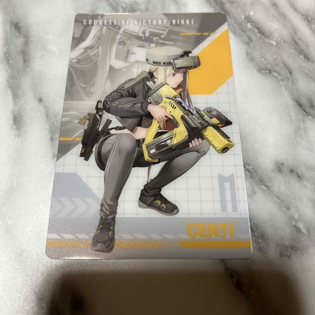勝利の女神 NIKKE ガンガールメタルカードコレクション センチ エンタメ/ホビーのトレーディングカード(その他)の商品写真