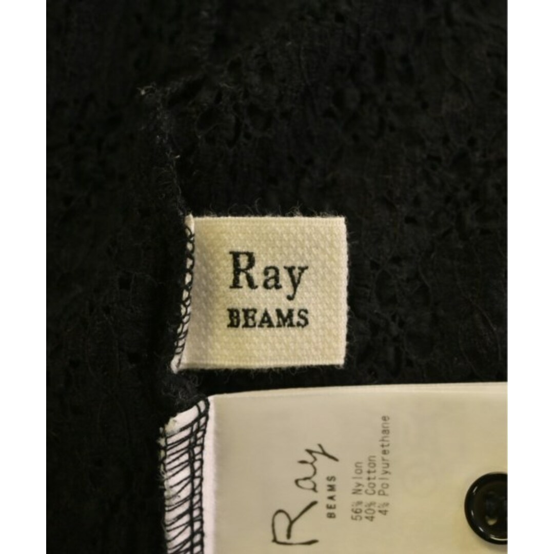 Ray BEAMS(レイビームス)のRay Beams レイビームス Tシャツ・カットソー -(XS位) 黒 【古着】【中古】 レディースのトップス(カットソー(半袖/袖なし))の商品写真