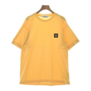 ストーンアイランド(STONE ISLAND)のSTONE ISLAND ストーンアイランド Tシャツ・カットソー XL 黄 【古着】【中古】(Tシャツ/カットソー(半袖/袖なし))