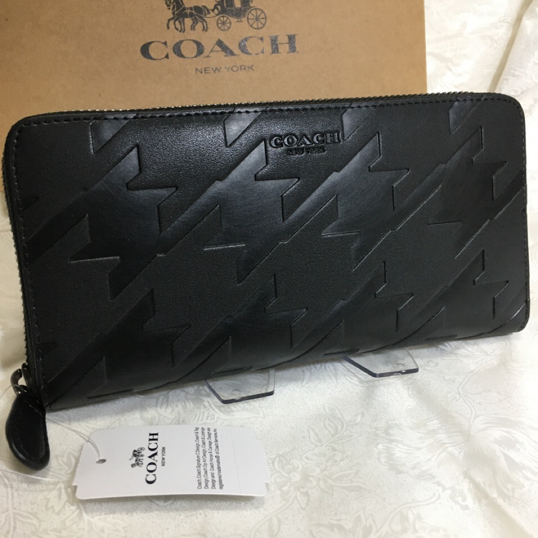 COACH - コーチ 長財布 大人の逸品 烏格子 メンズレディス ギフト