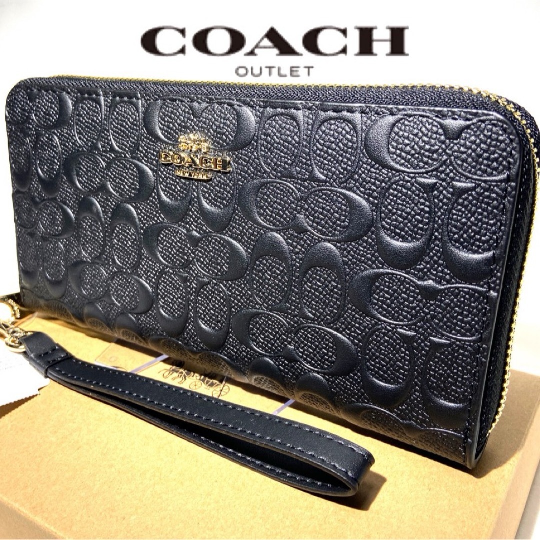 コーチ 長財布 COACH  財布 シグネチャー プレゼント メンズ 財布 新品